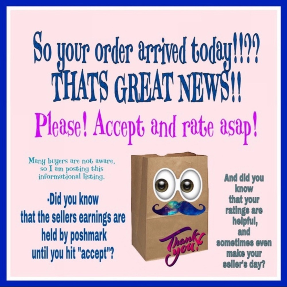 ACCEPT ORDERS ASAP!💗🛍